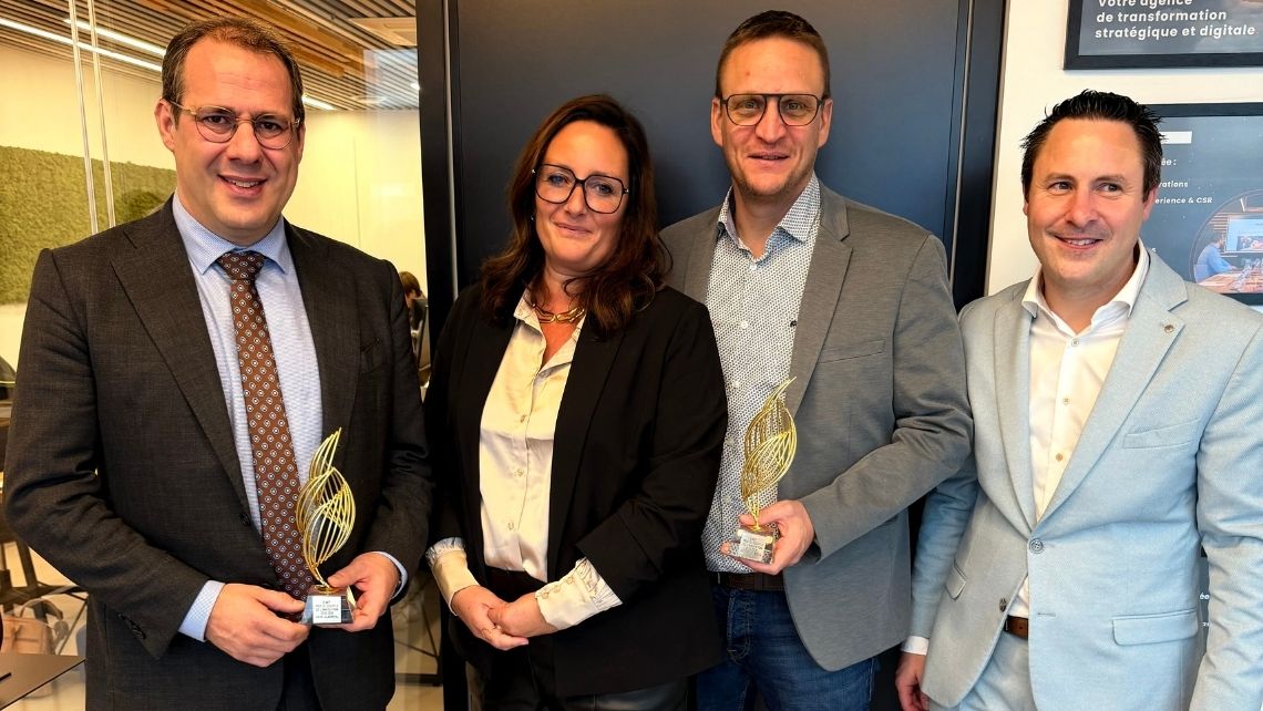 Olivier et Gwendoline Crombag, laur&eacute;ats du Prix "Souffle de l&rsquo;Innovation 2025 - 2026"